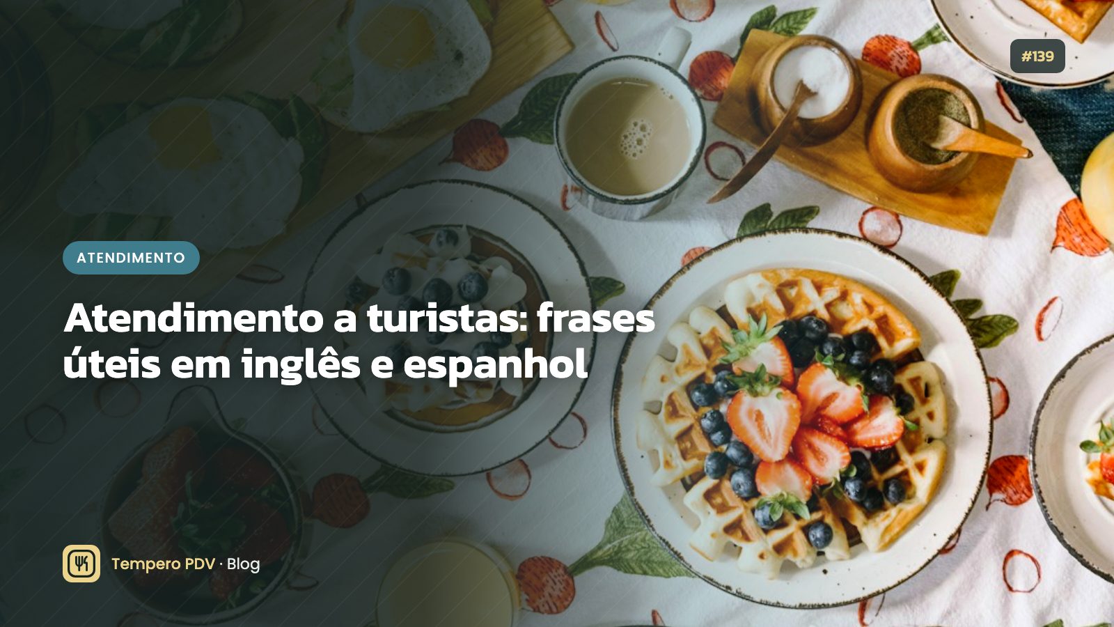 Turistas olhando o cardápio na mesa