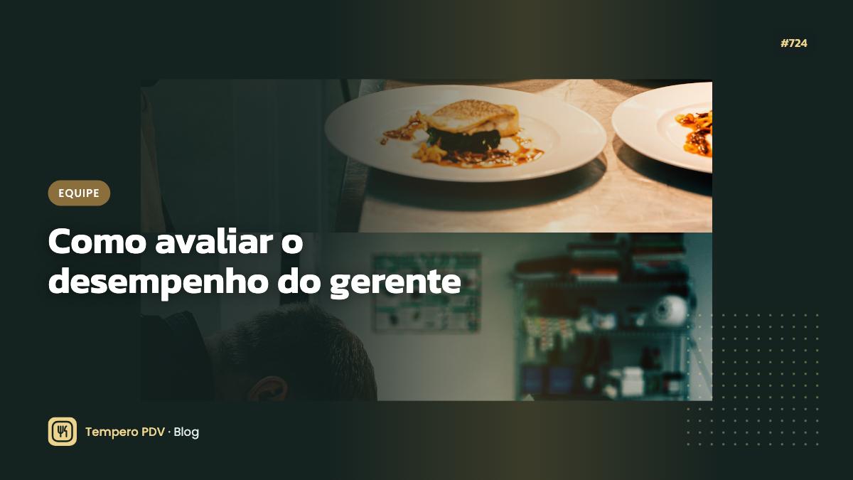 Gerente no restaurante