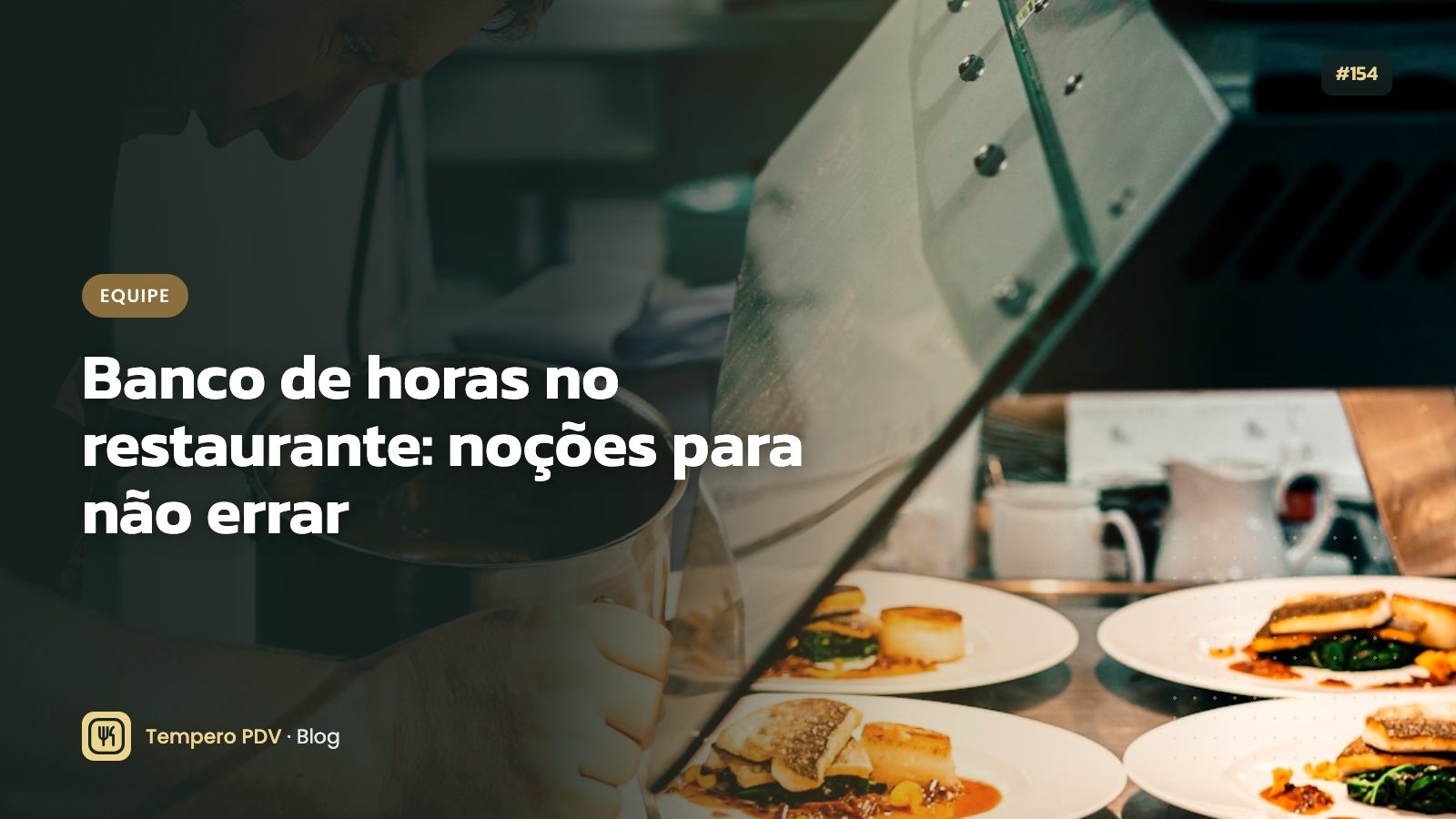 Relógio de ponto na entrada da cozinha