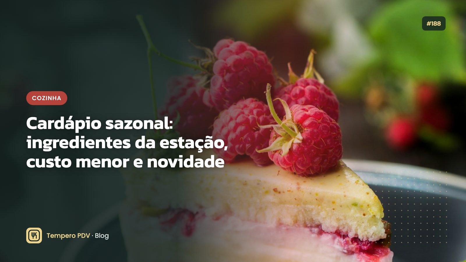 Ingredientes frescos da estação na bancada