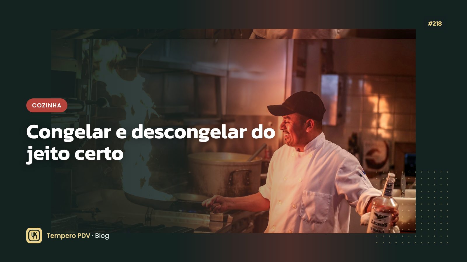 Freezer organizado com embalagens etiquetadas