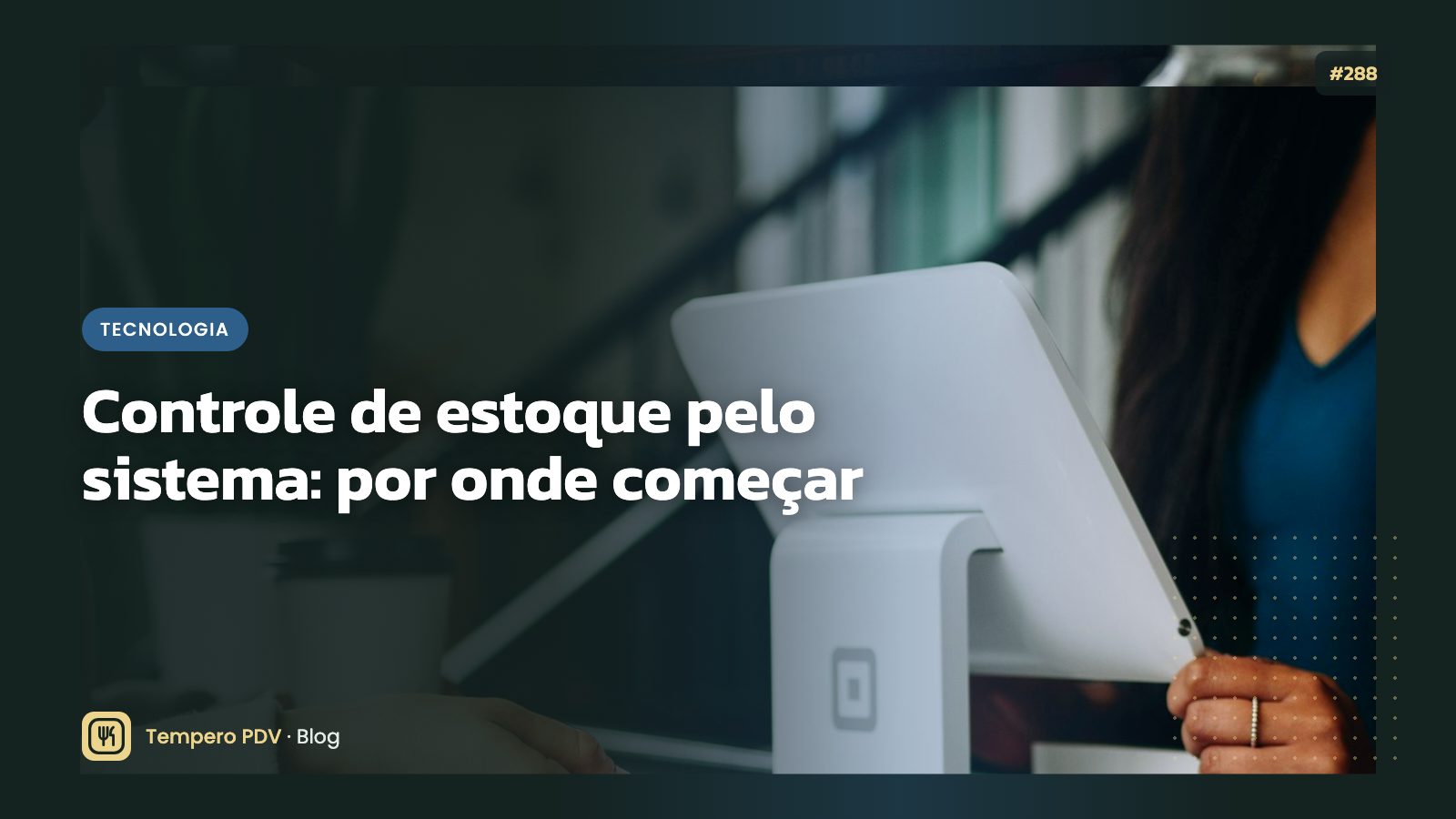 Prateleiras de estoque organizadas
