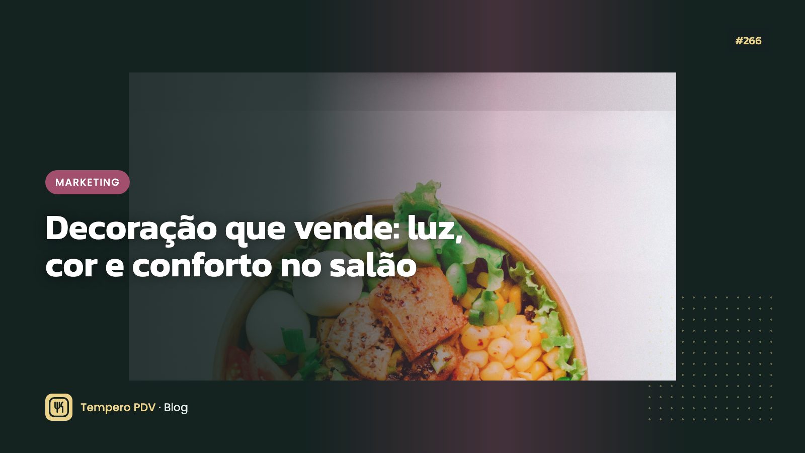 Salão aconchegante com iluminação quente