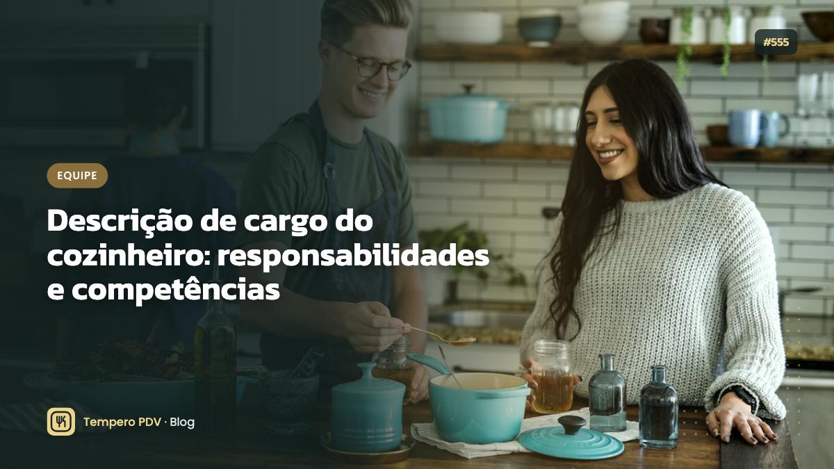 Cozinheiro no restaurante