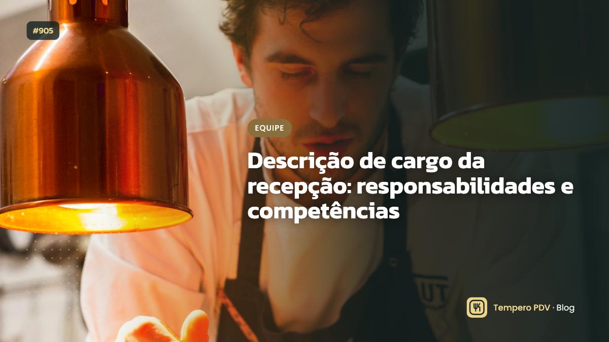 Recepcionista (hostess) no restaurante