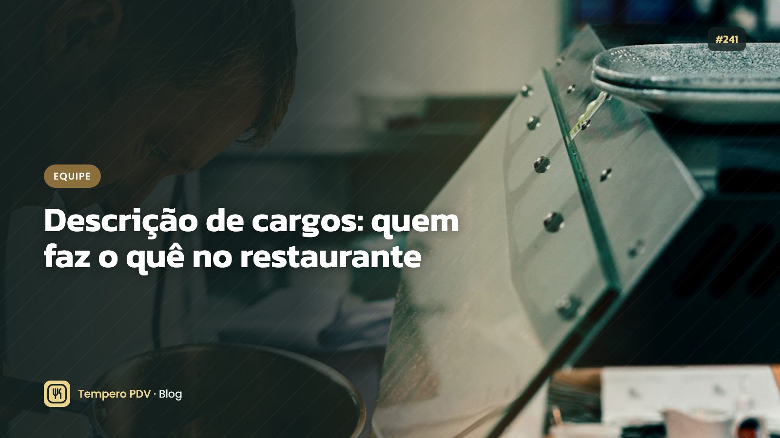 Equipe do restaurante reunida antes do turno