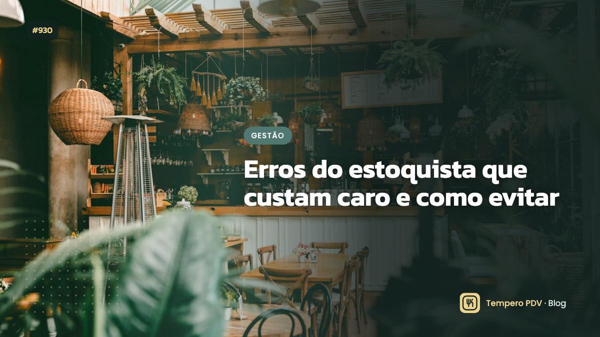 Estoquista e comprador no restaurante
