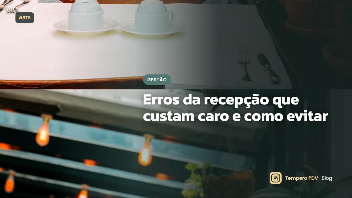 Recepcionista (hostess) no restaurante