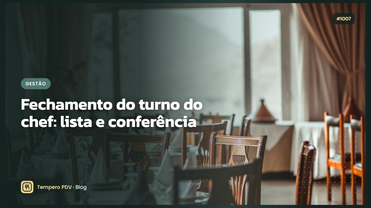 Chef de cozinha no restaurante