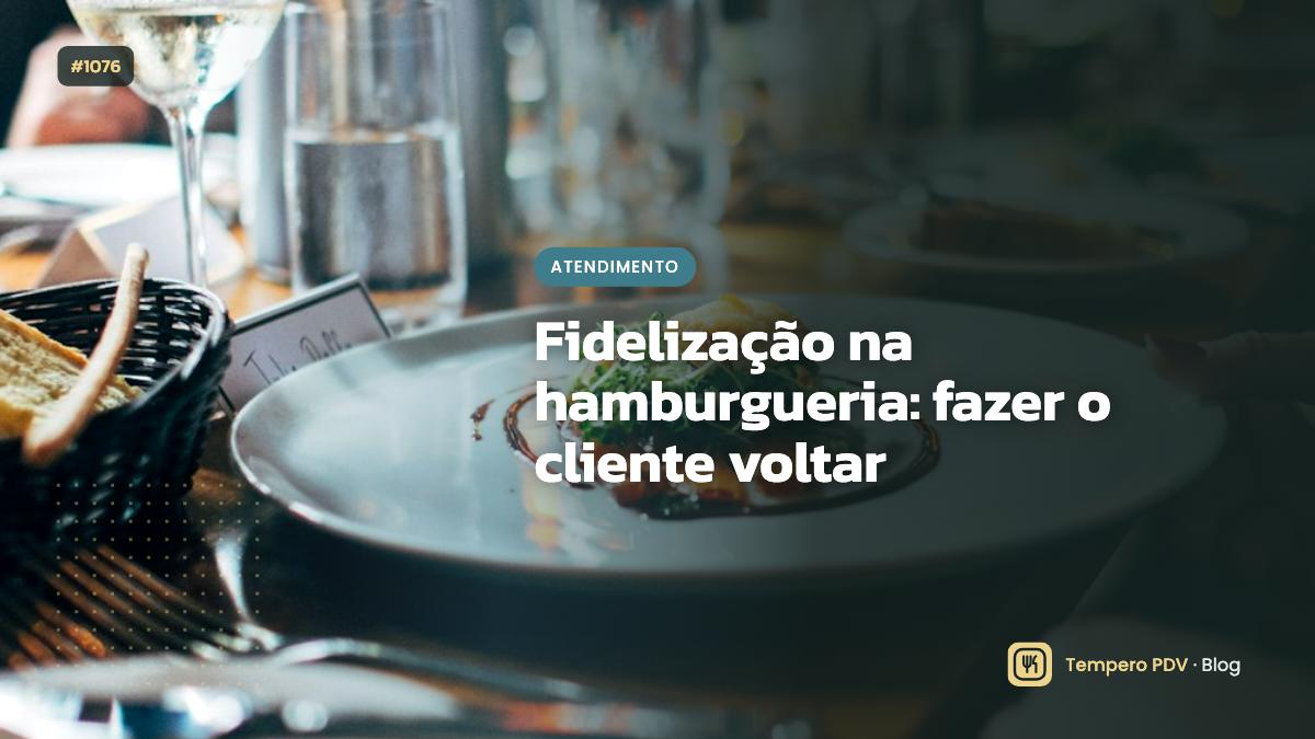 Fidelização na hamburgueria: fazer o cliente voltar