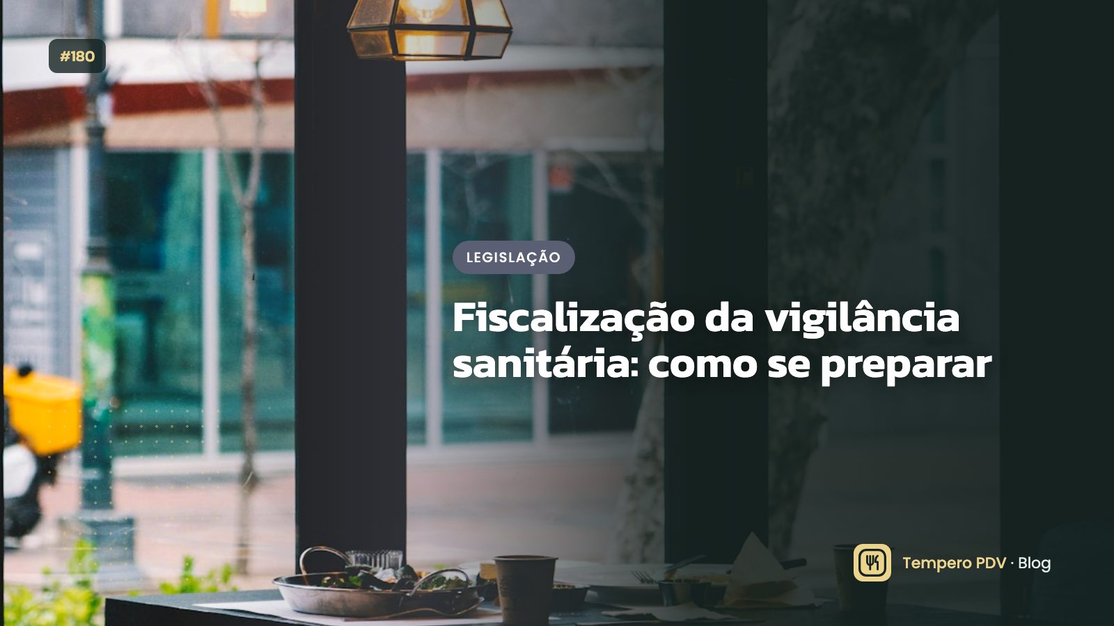 Cozinha limpa e organizada para inspeção