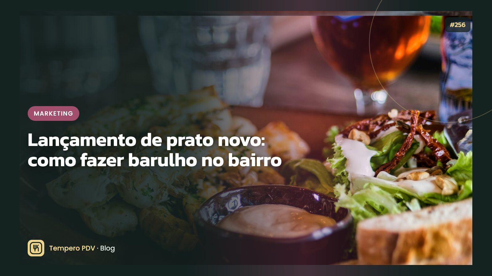 Prato novo fotografado em destaque