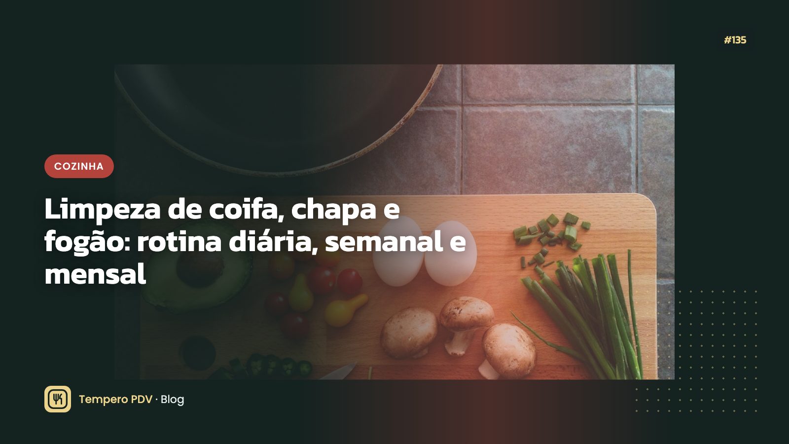 Chapa de cozinha profissional limpa