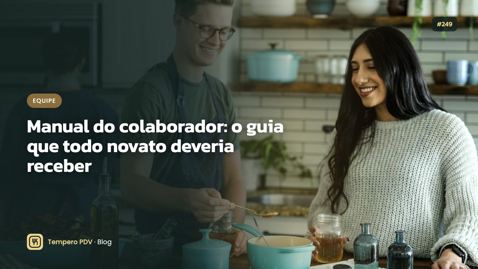 Novo funcionário lendo um manual