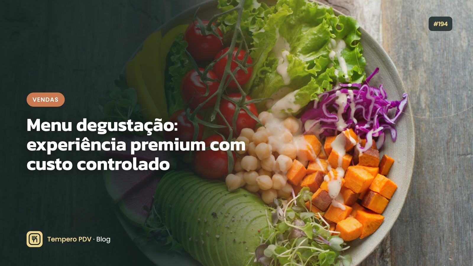 Pequenos pratos servidos em sequência