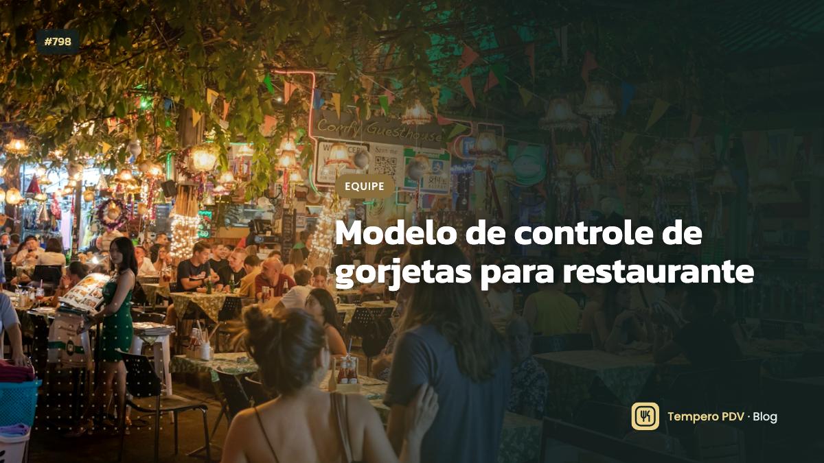 Modelo de controle de gorjetas