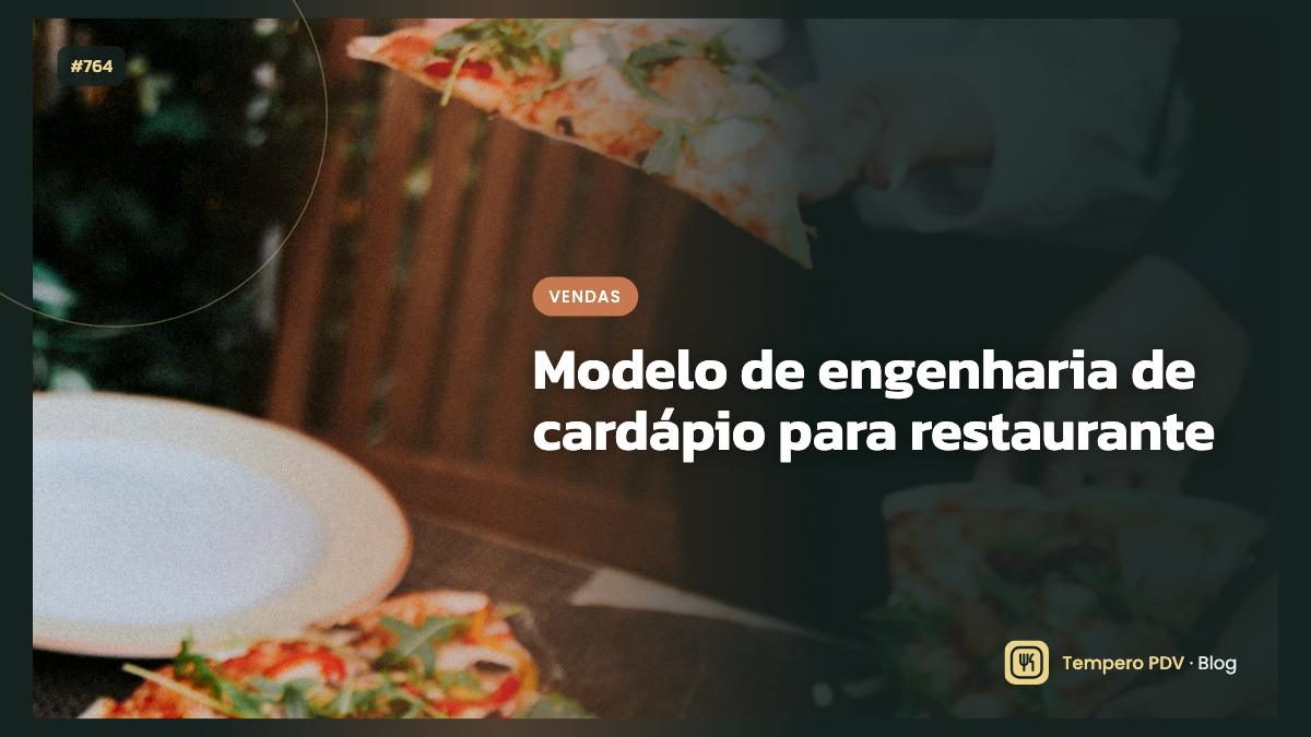 Modelo de engenharia de cardápio