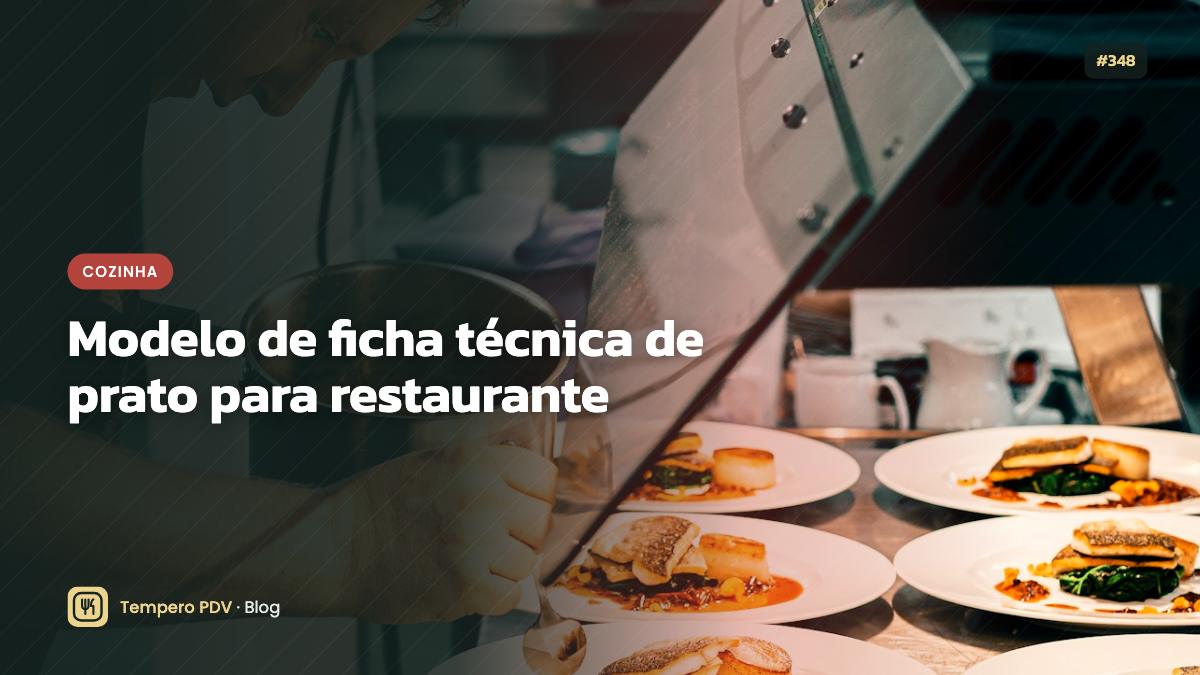 Modelo de ficha técnica de prato