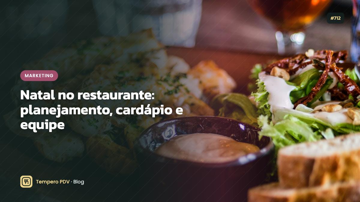 Natal no restaurante