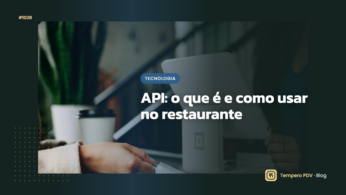 Glossário do restaurante: API