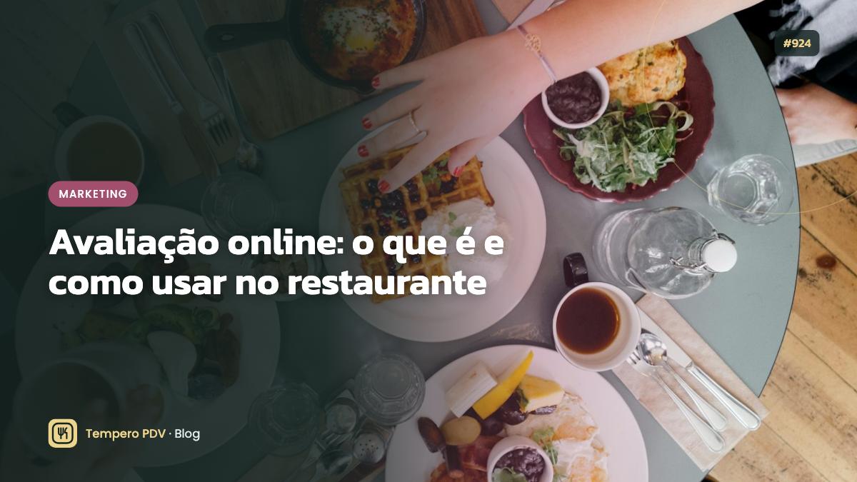 Glossário do restaurante: Avaliação online