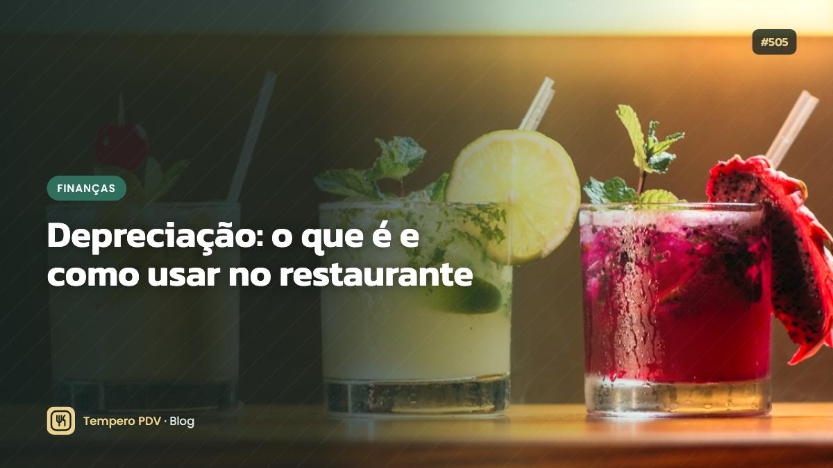 Glossário do restaurante: Depreciação