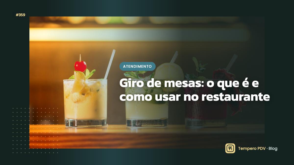 Glossário do restaurante: Giro de mesas
