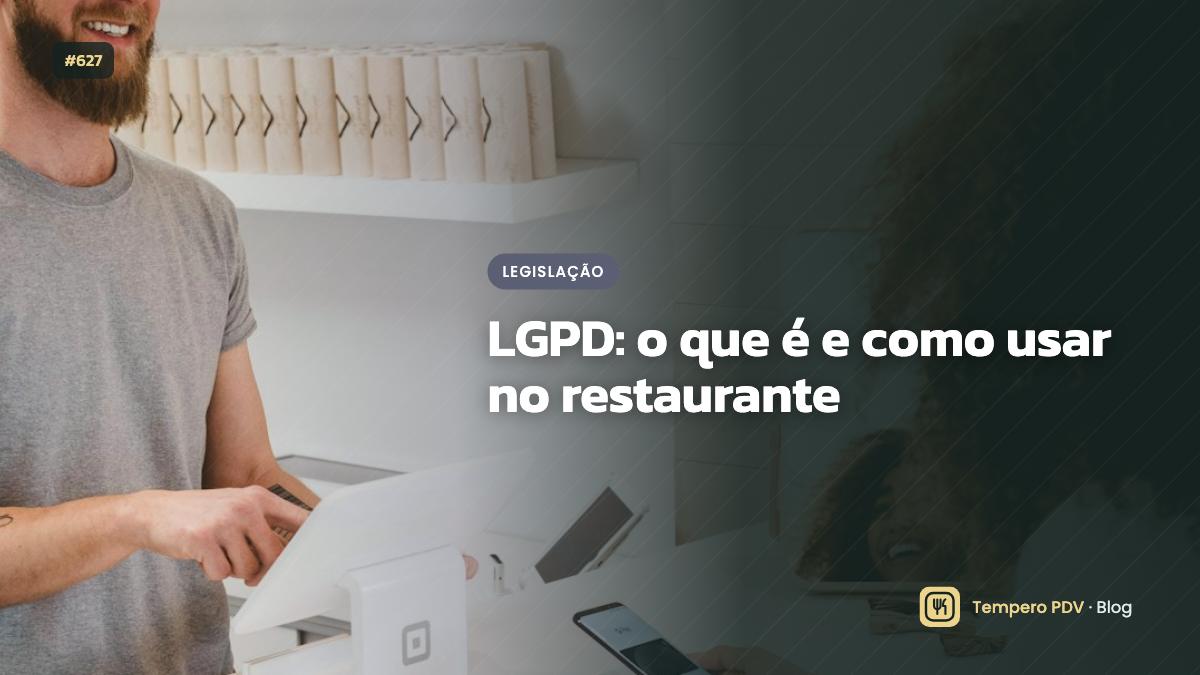Glossário do restaurante: LGPD