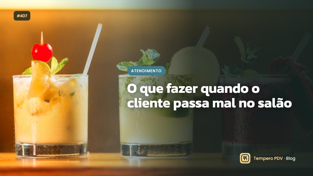 O que fazer quando o cliente passa mal no salão