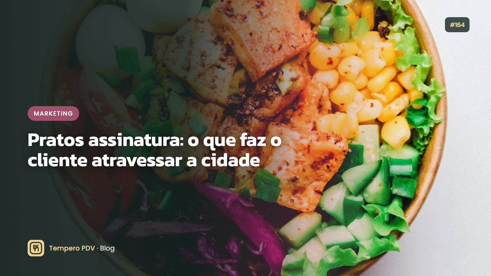 Prato especial da casa servido com destaque