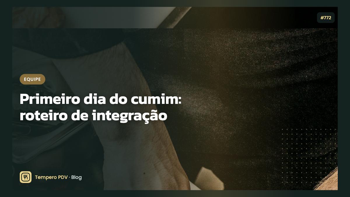 Cumim no restaurante