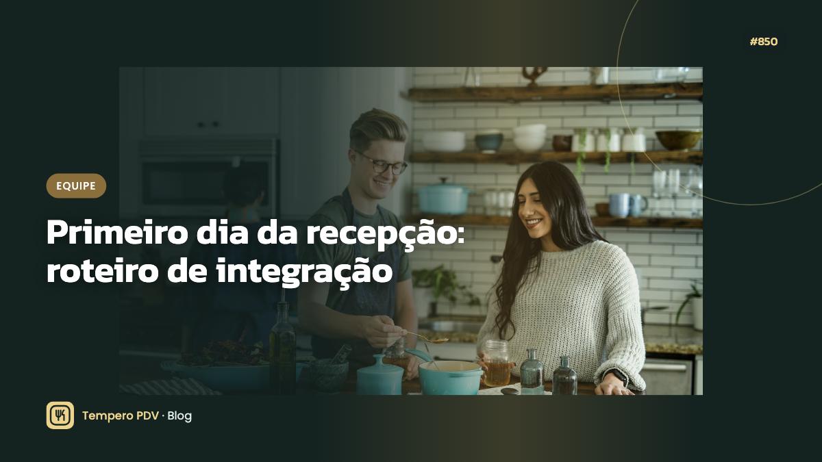Recepcionista (hostess) no restaurante