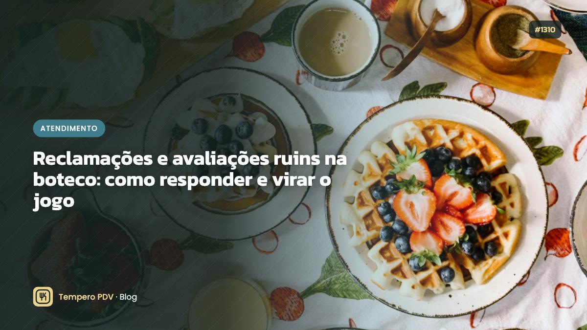 Reclamações e avaliações ruins na boteco: como responder e virar o jogo