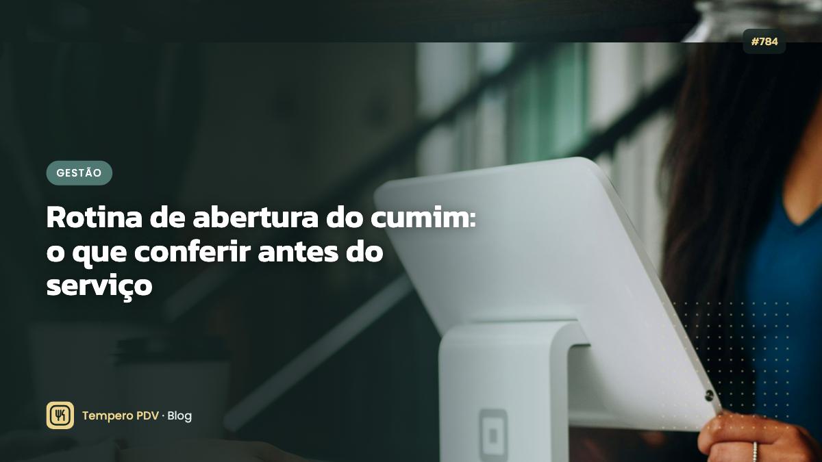 Cumim no restaurante