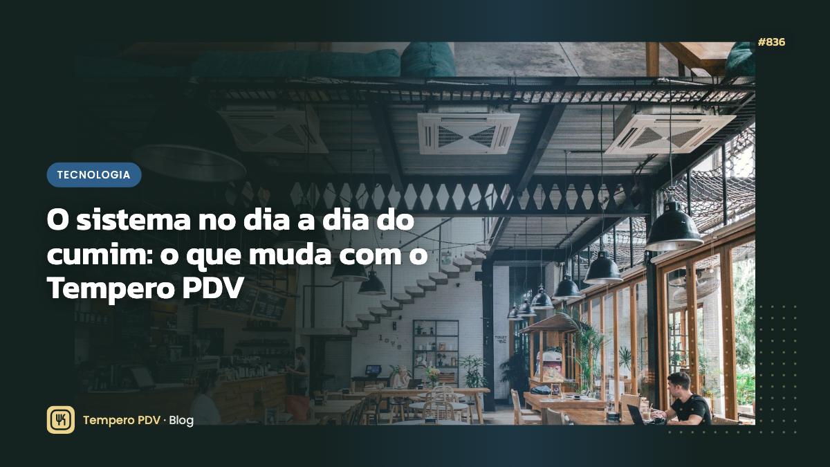 Cumim no restaurante