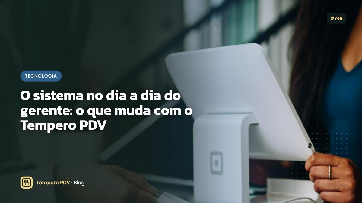 Gerente no restaurante