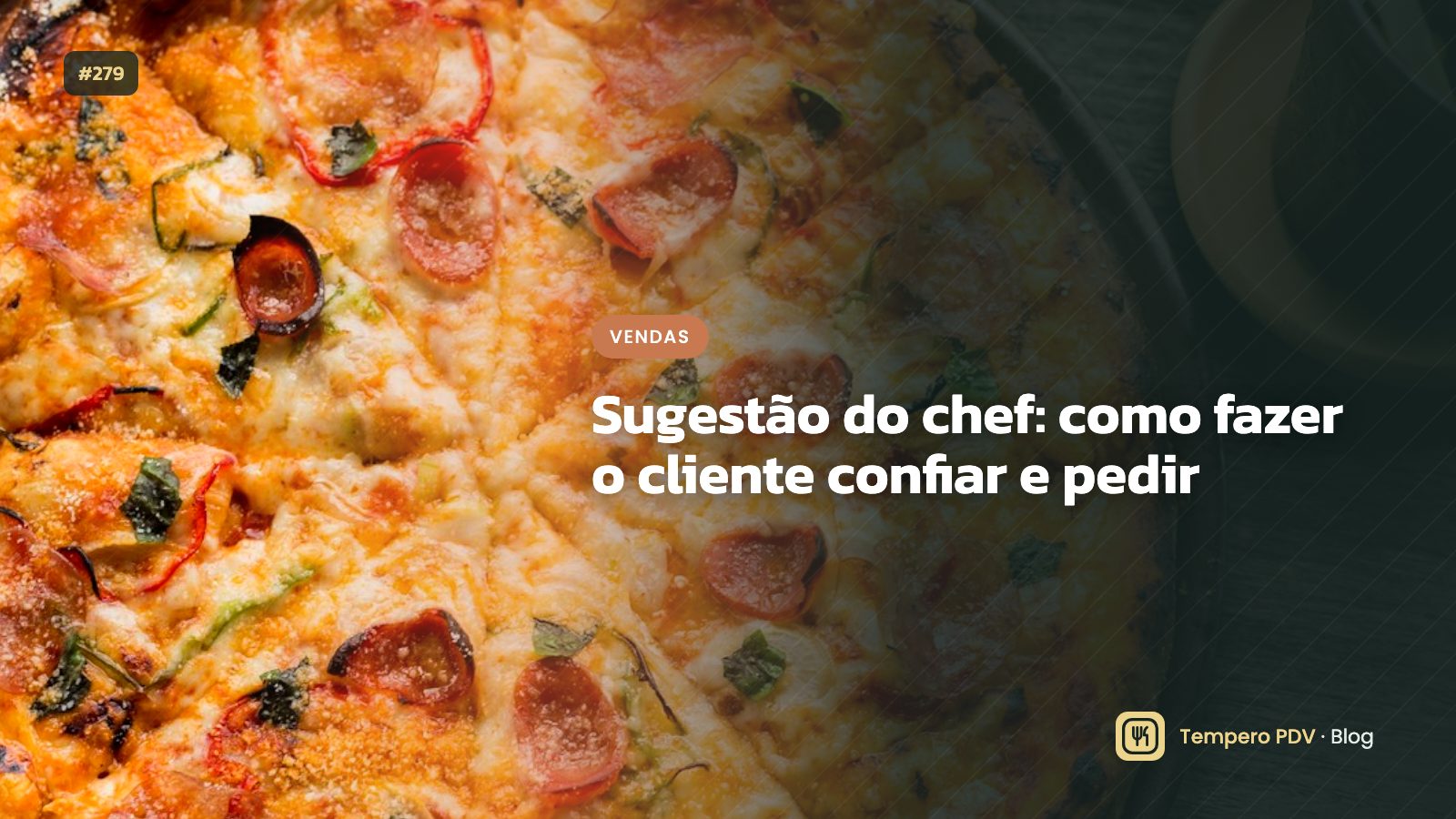 Chef apresentando prato especial