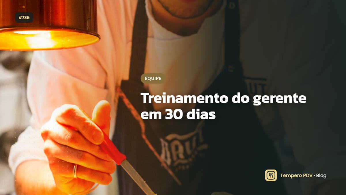 Gerente no restaurante