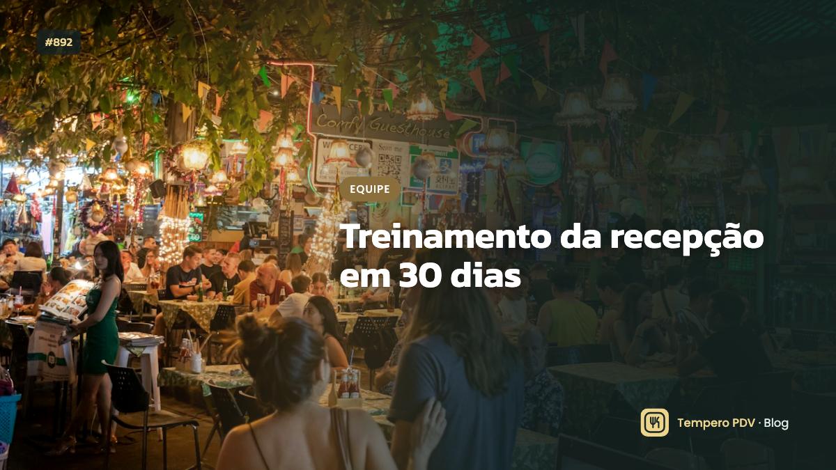 Recepcionista (hostess) no restaurante